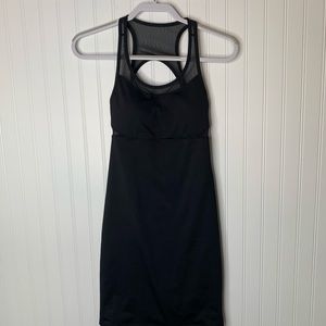 Fabletics black bodycon sexy dress size S